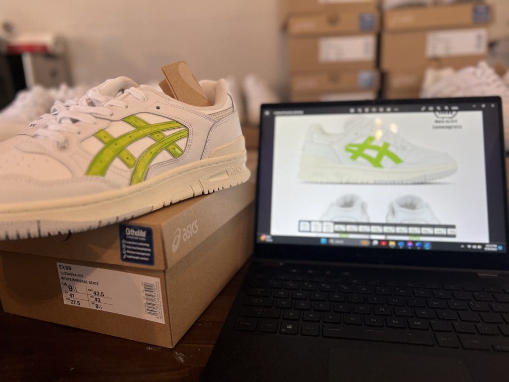 customised business sneakers