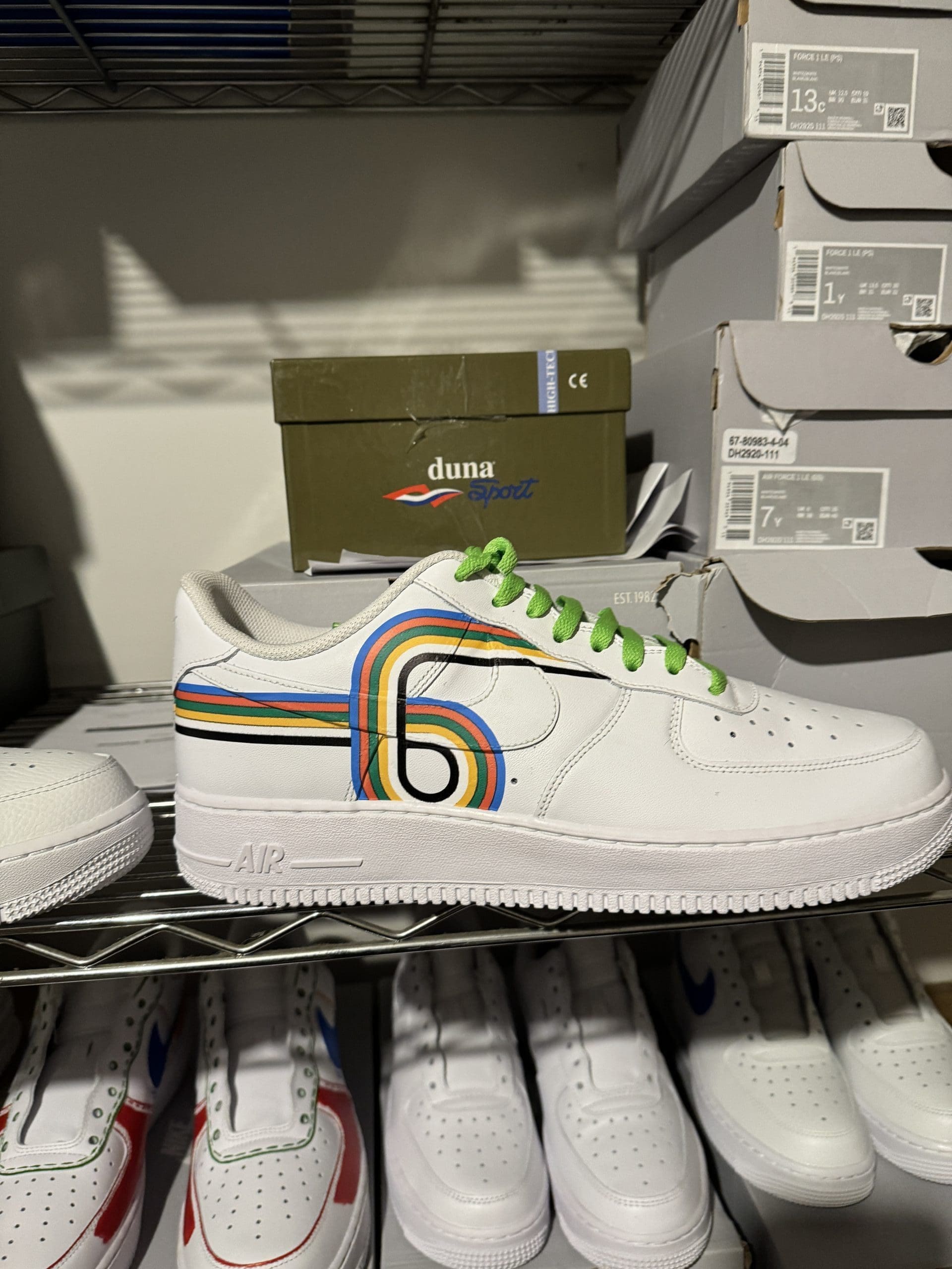 Google custom AF1 Google loop
