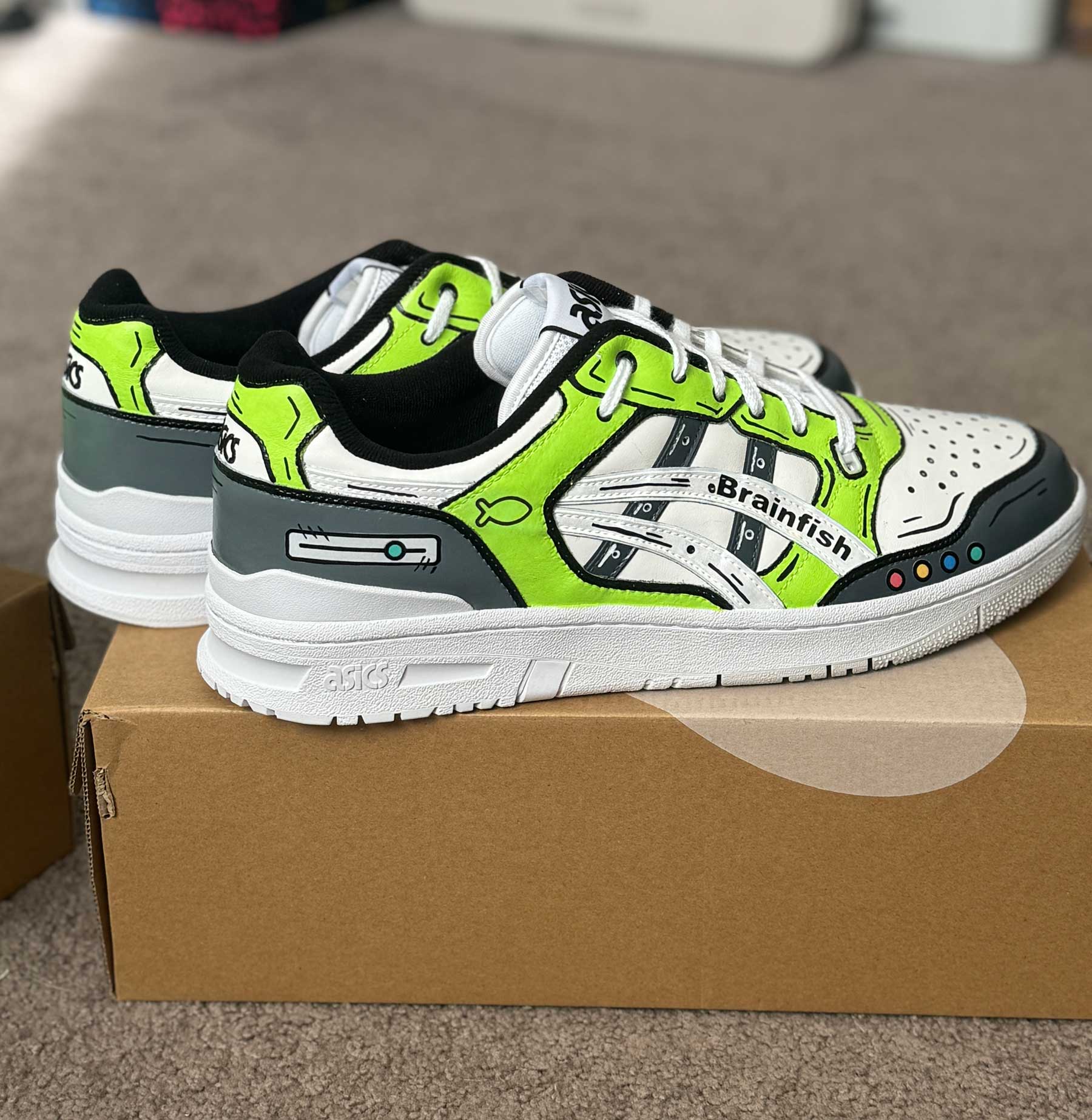 customised sneakers for business