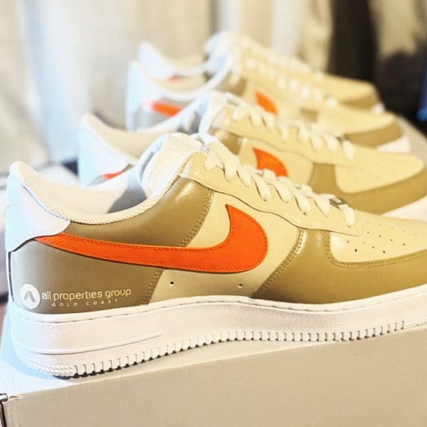custom sneakers for business