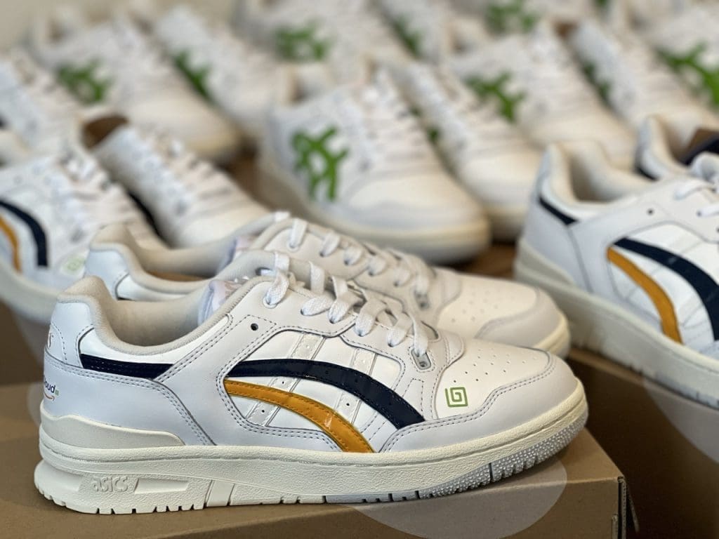 custom Asics shoe