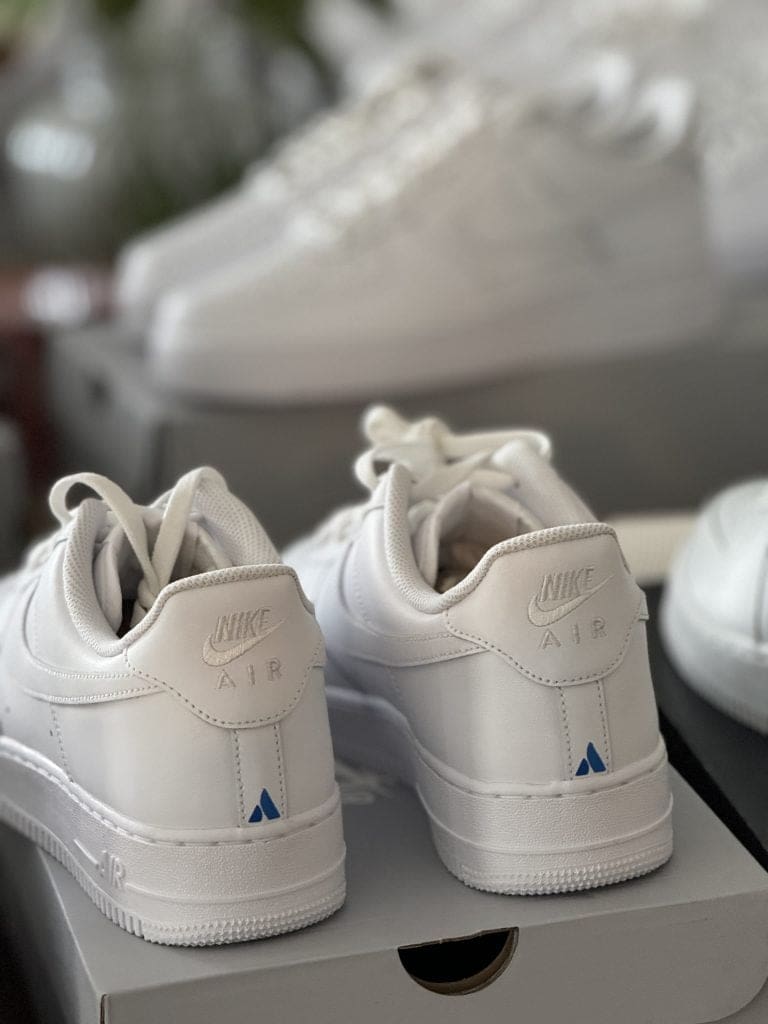 custom Nike sneakers for business