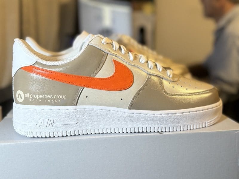 customised sneakers for real estates