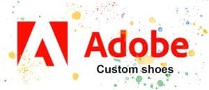 customised sneakers for ADOBE