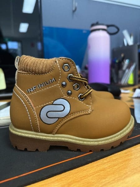 custom branded business sneakers for kids