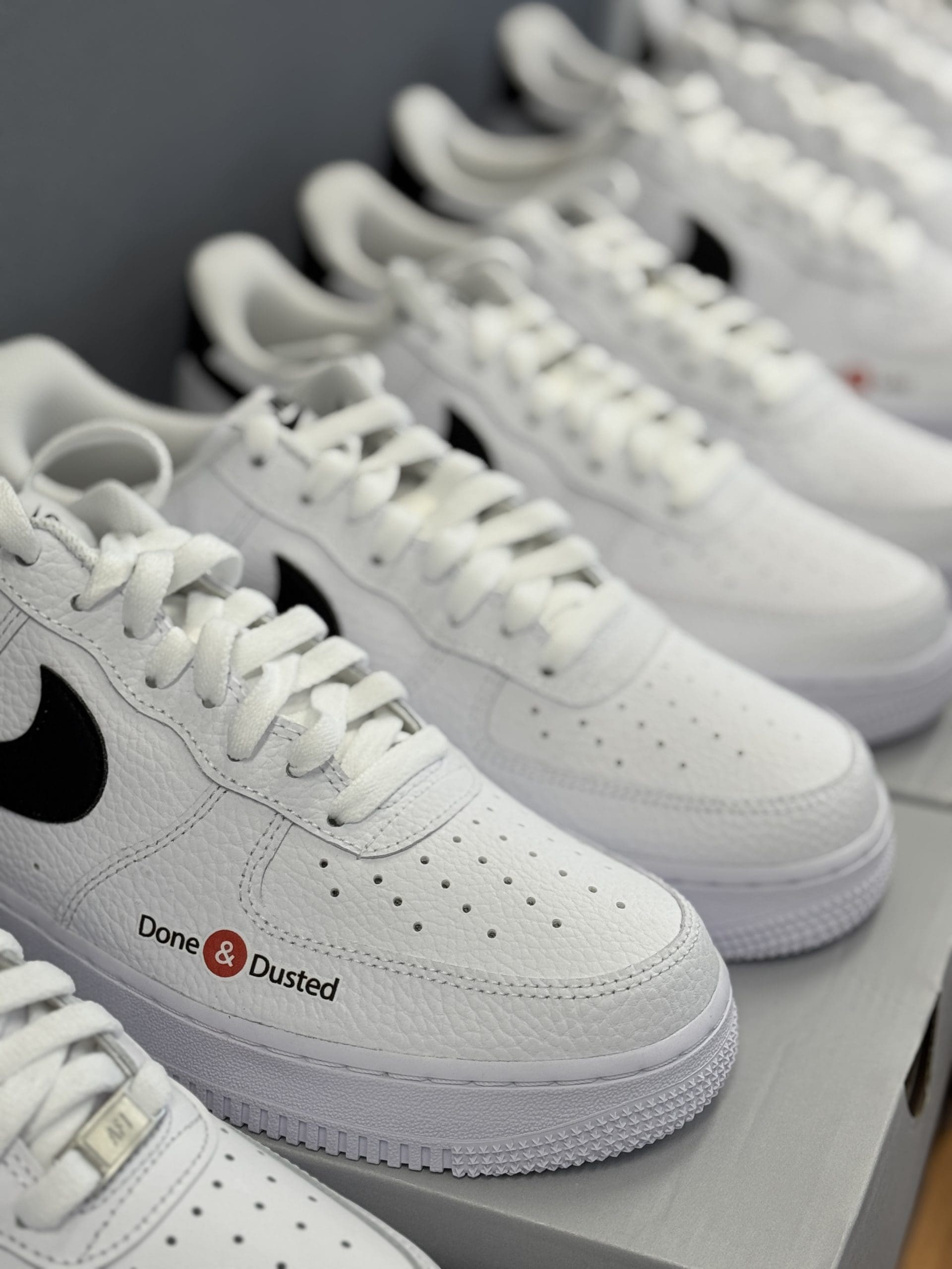 customised branded shoes for company events