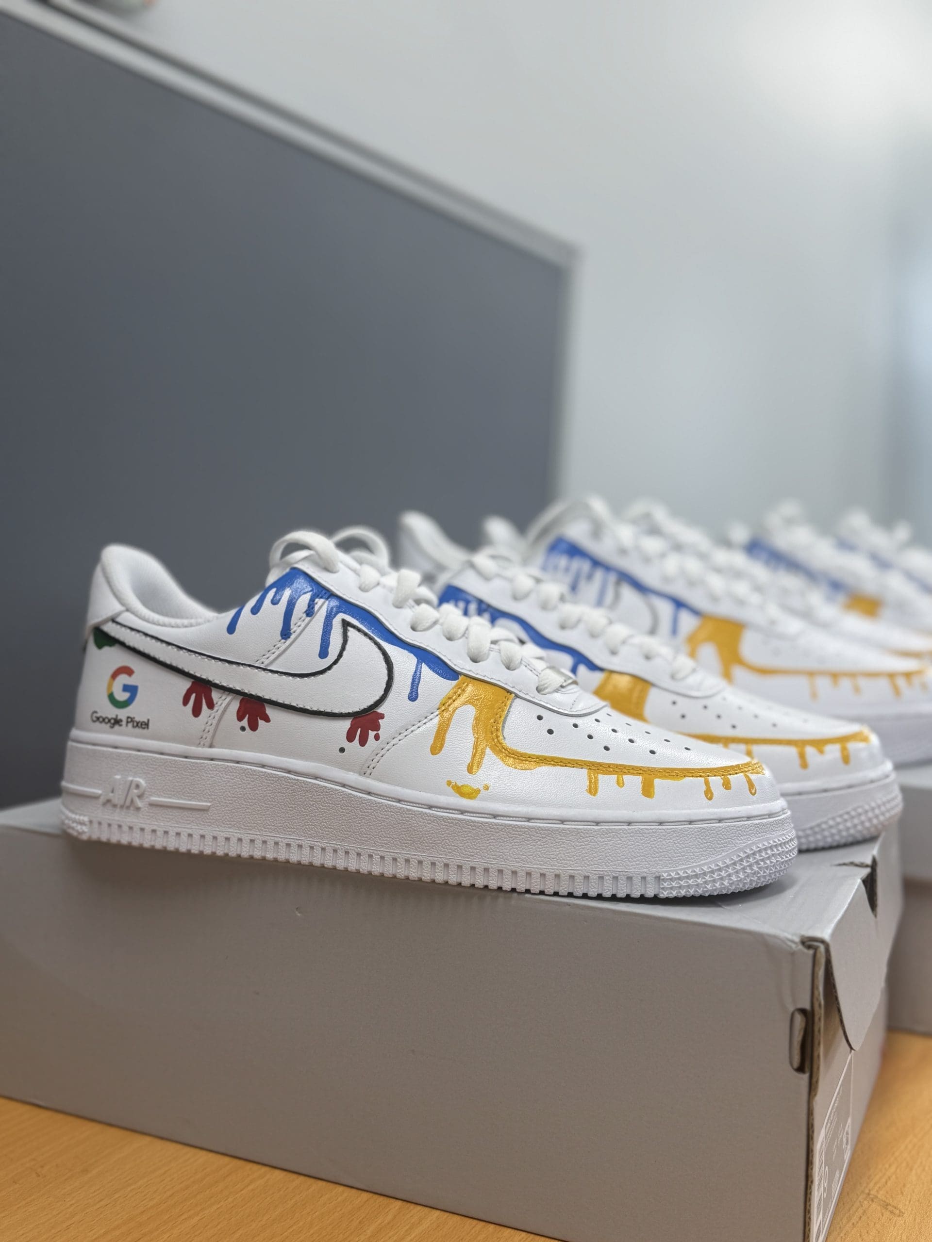 branded business sneakers in your colours