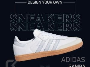 design your own branded custom adidas Samba sneakers